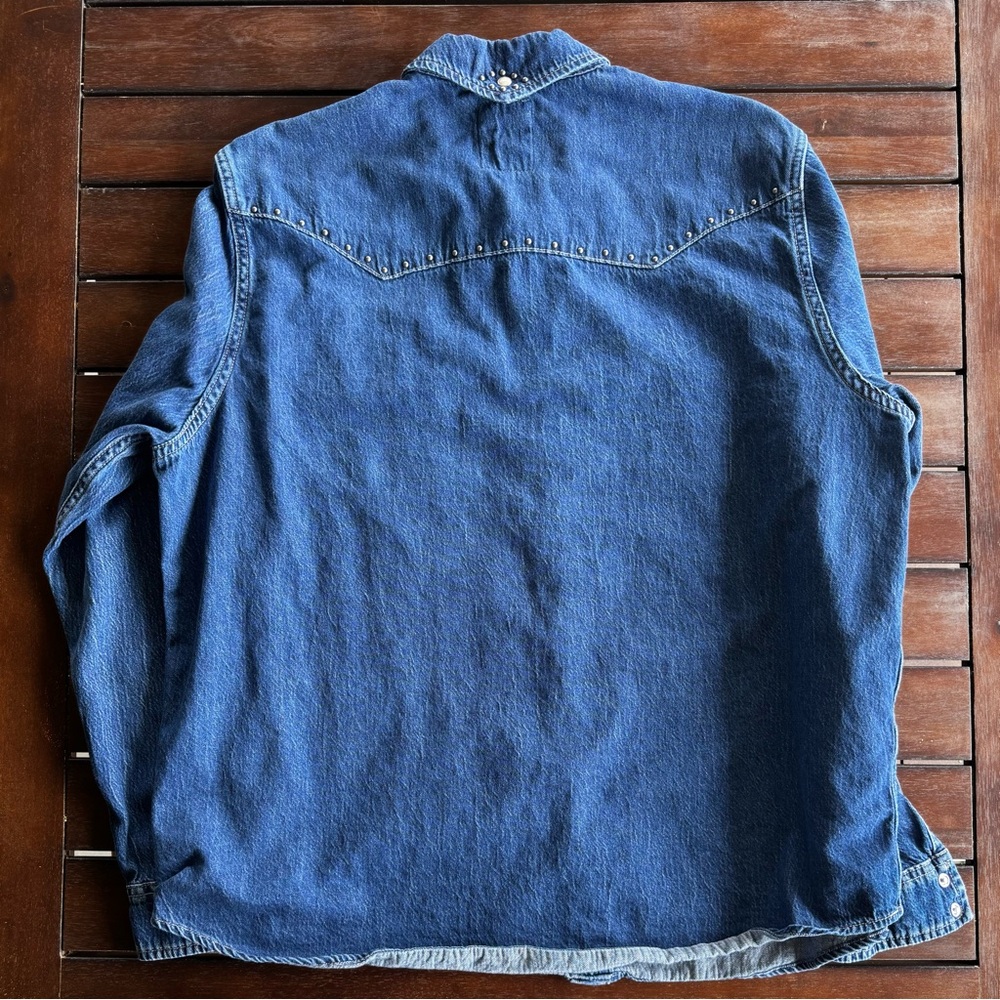 Lucky Brand Lucky Legend Gold Rush Saloon Long Sleeve Shirt, Size XL - Picture 6 of 7